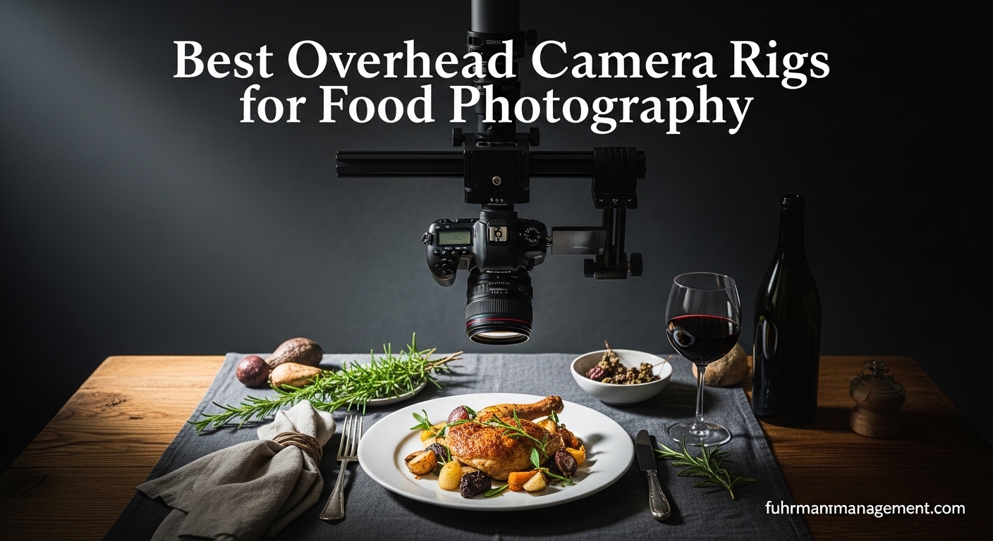 Best Overhead Camera Rigs for Food Photography