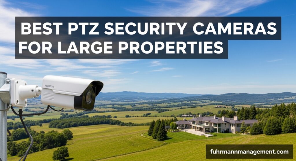 Best PTZ Security Cameras for Large Properties