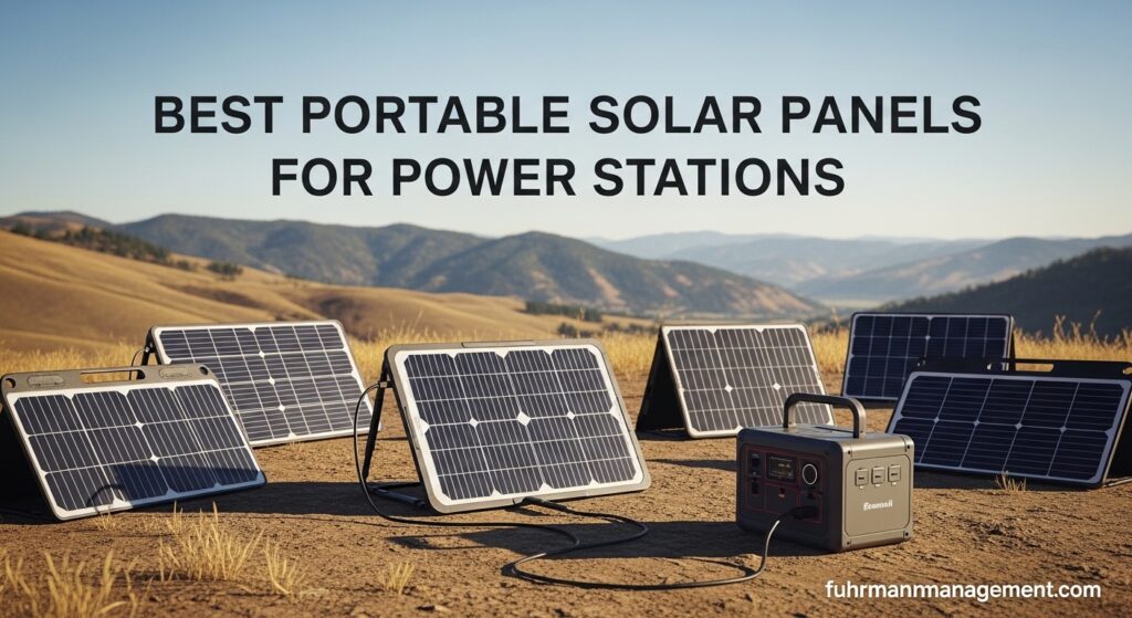 Best Portable Solar Panels for Power Stations