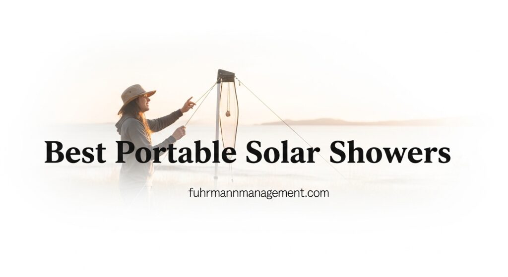 Best Portable Solar Showers