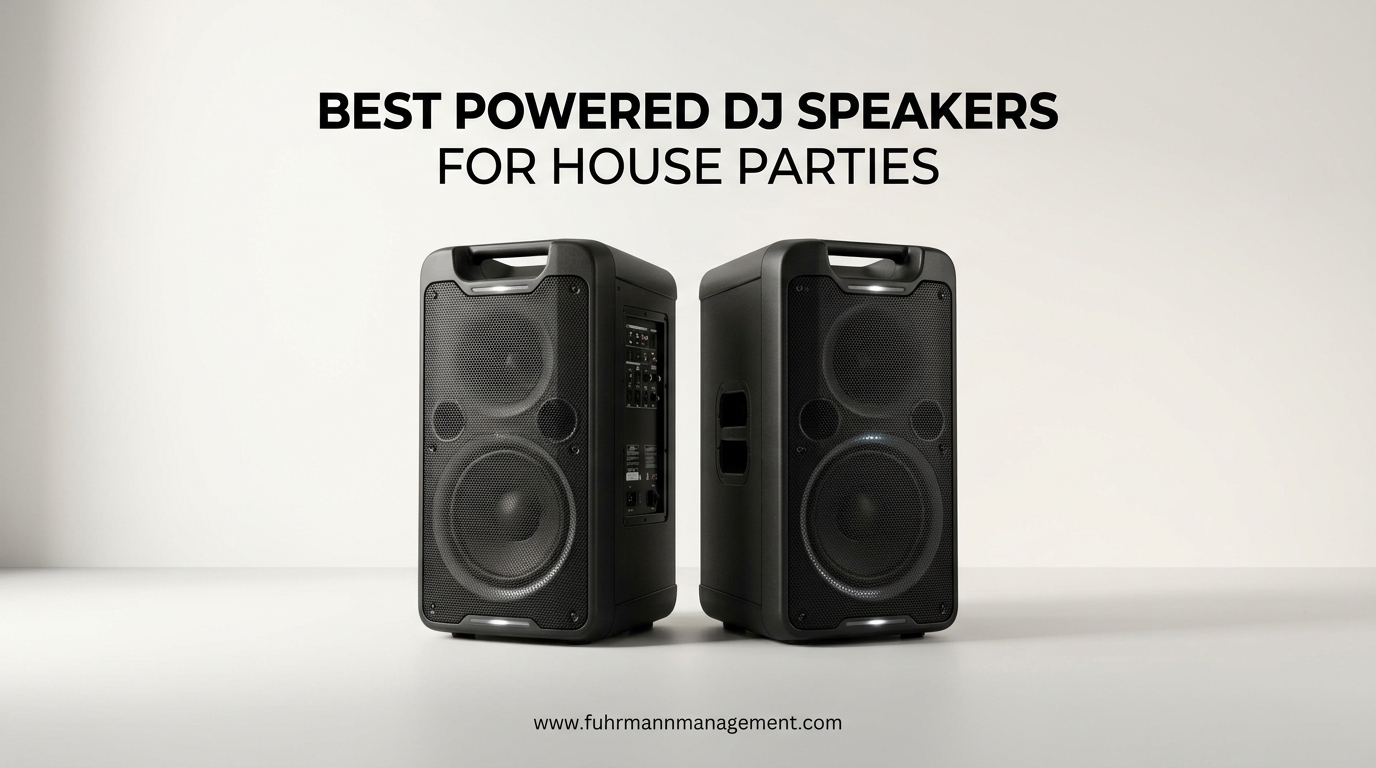 Best Powered DJ Speakers for House Parties