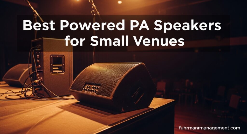 Best Powered PA Speakers for Small Venues