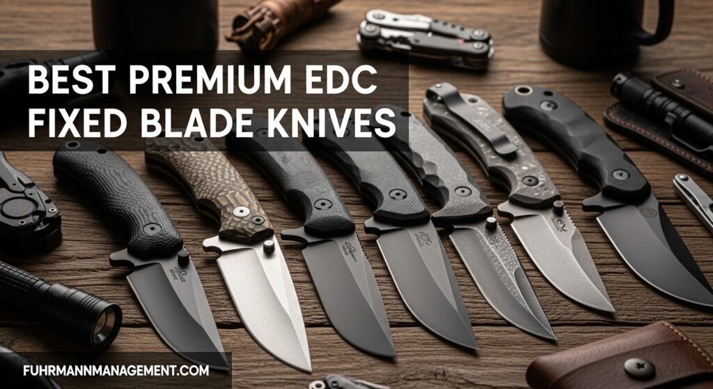 Best Premium EDC Fixed Blade Knives