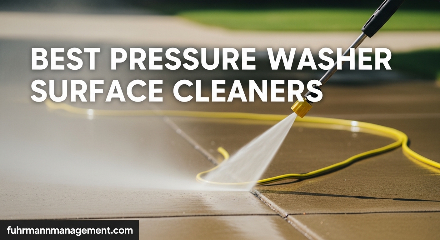 Best Pressure Washer Surface Cleaners