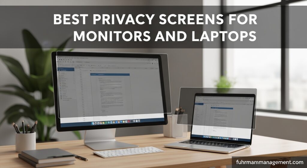 Best Privacy Screens for Monitors and Laptops