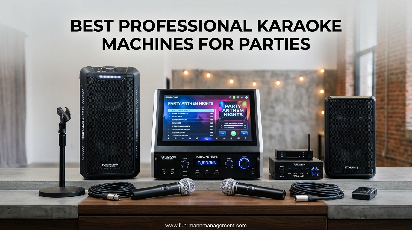 Best Professional Karaoke Machines for Parties