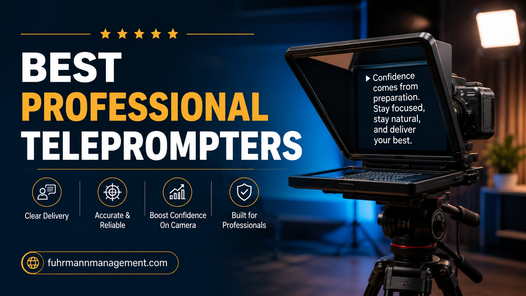 Best Professional Teleprompters
