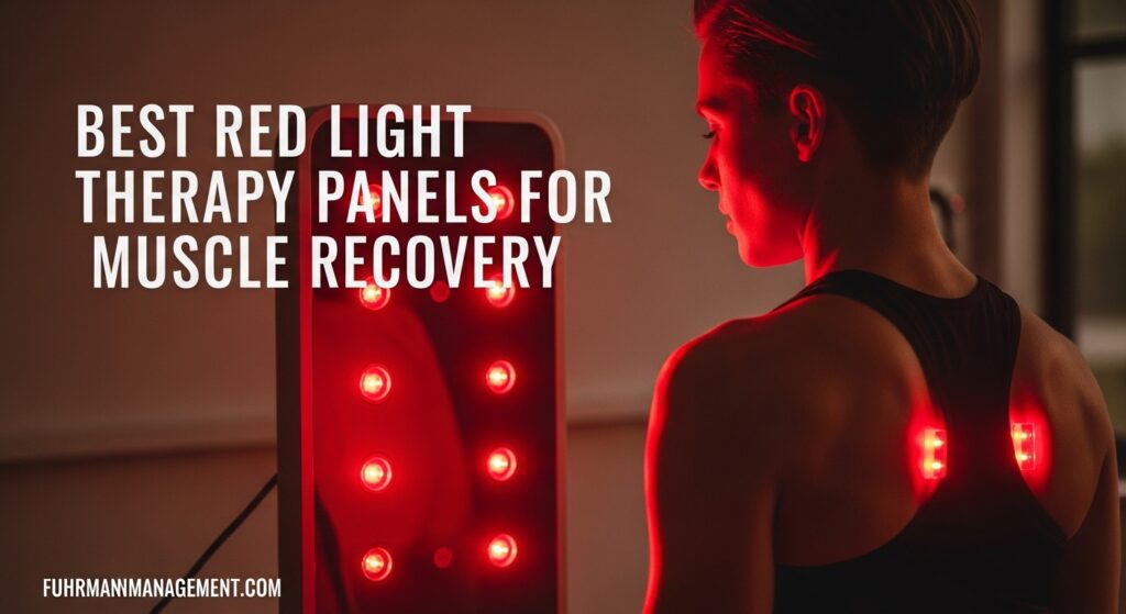 Best Red Light Therapy Panels for Muscle Recovery