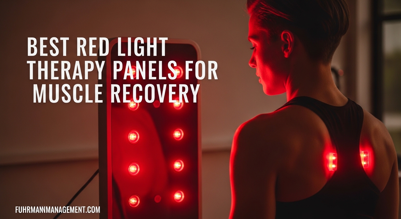 Best Red Light Therapy Panels for Muscle Recovery