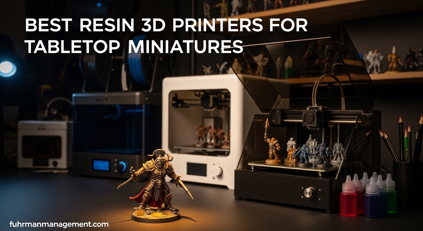 Best Resin 3D Printers for Tabletop Miniatures