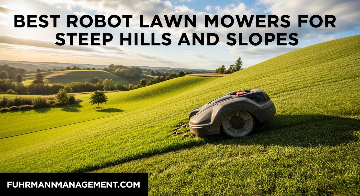 Best Robot Lawn Mowers for Steep Hills and Slopes