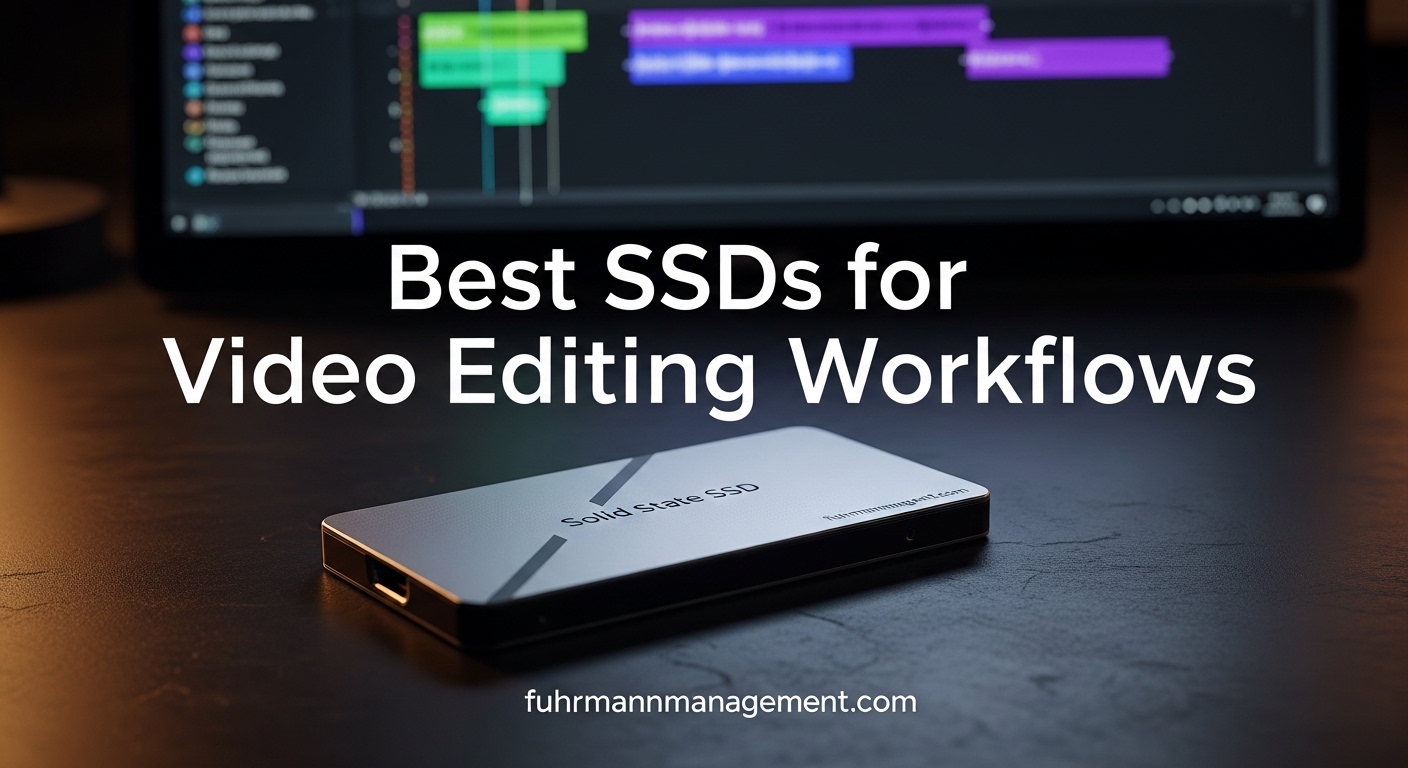 Best SSDs for Video Editing Workflows