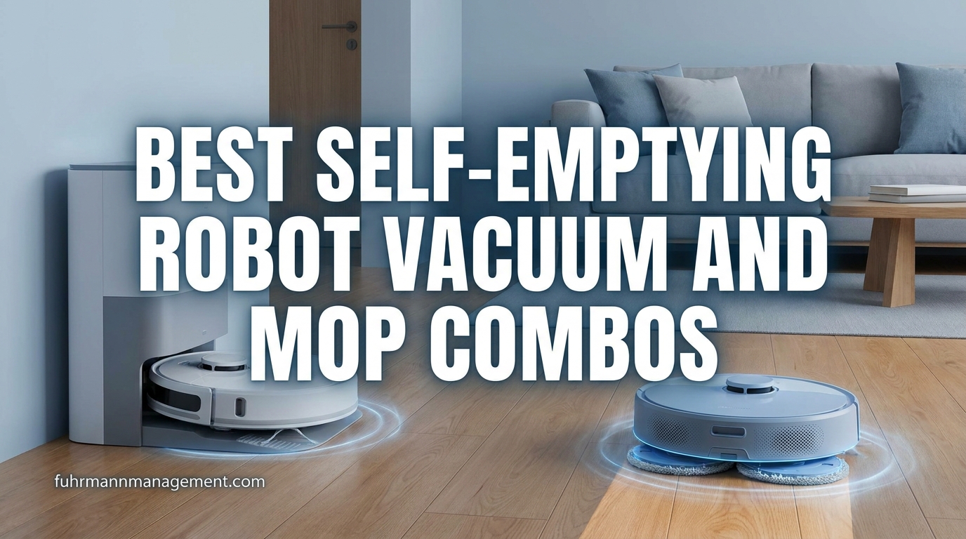 Best Self-Emptying Robot Vacuum and Mop Combos