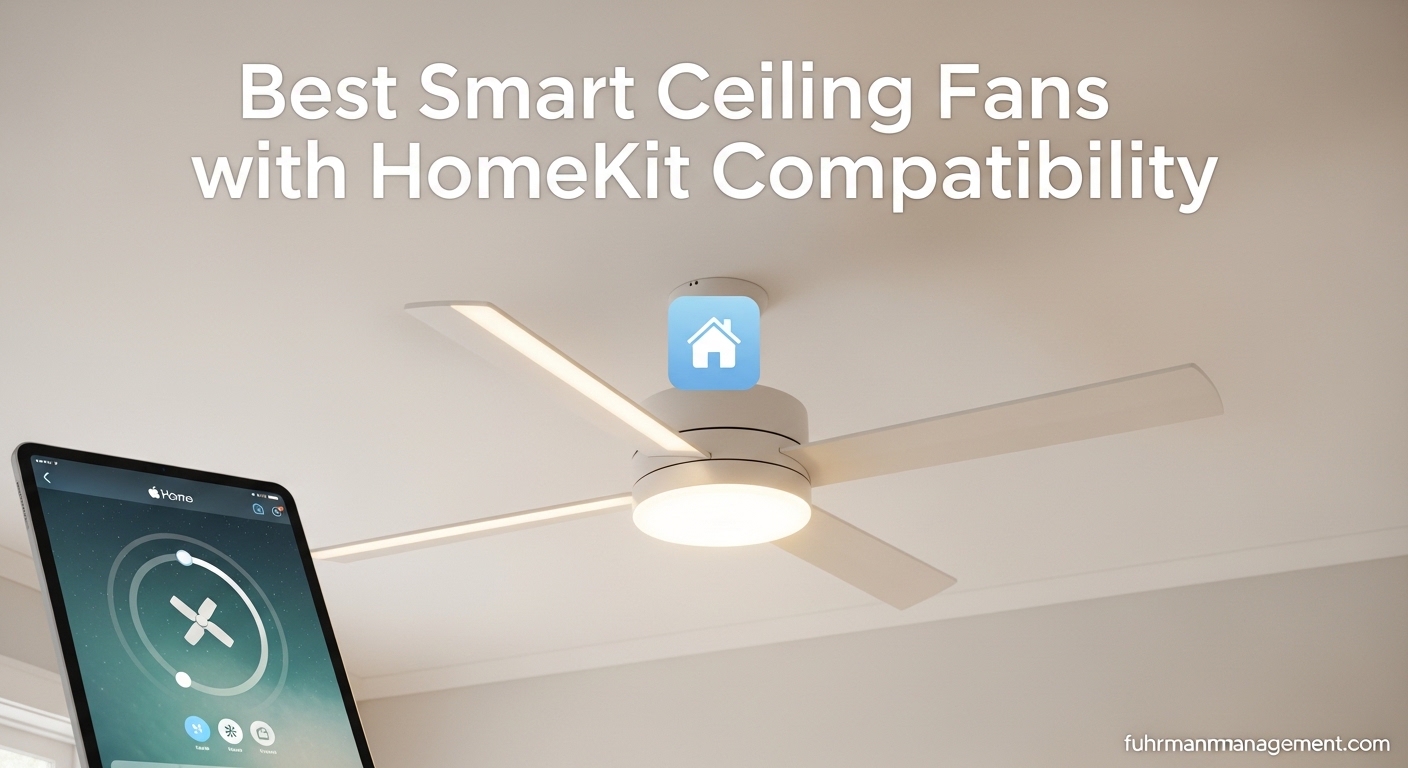 Best Smart Ceiling Fans with HomeKit Compatibility