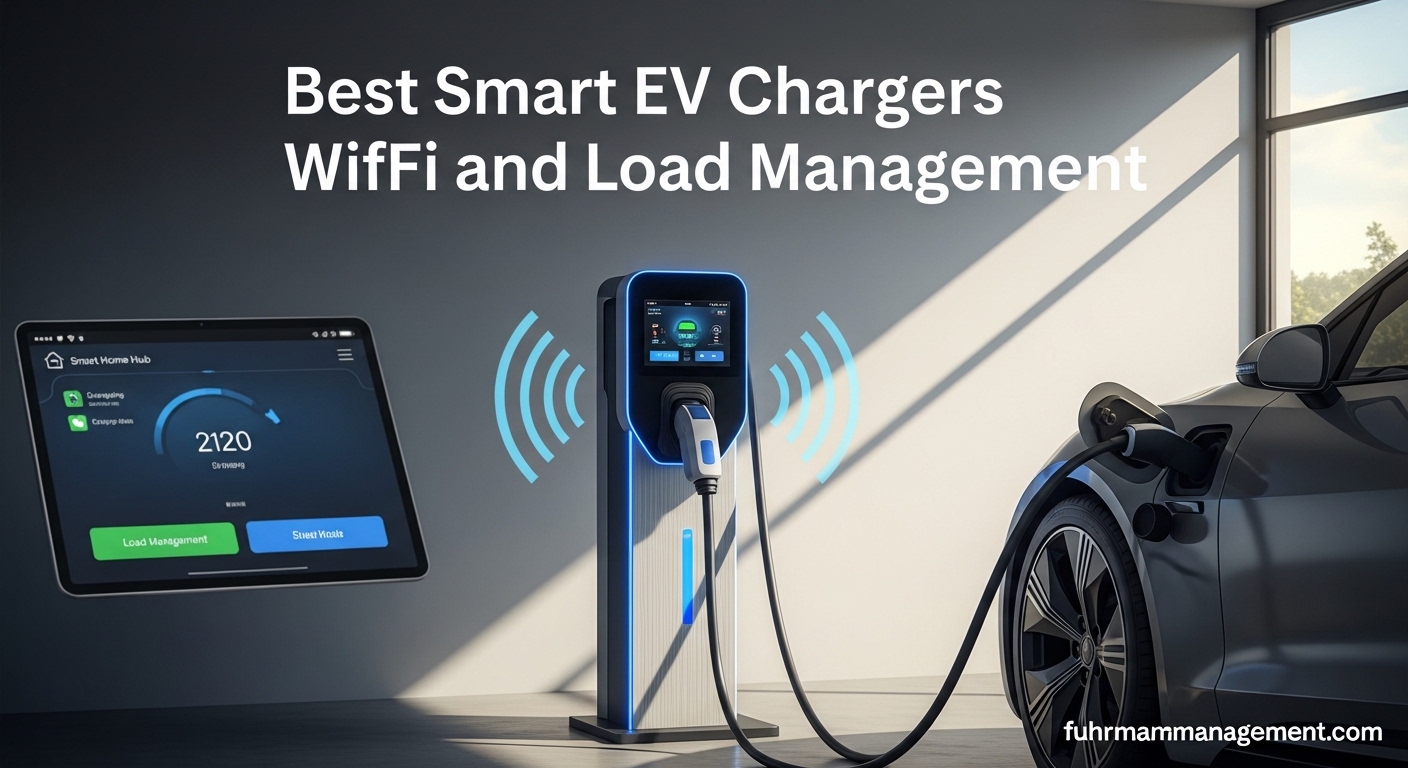 Best Smart EV Chargers with WiFi and Load Management