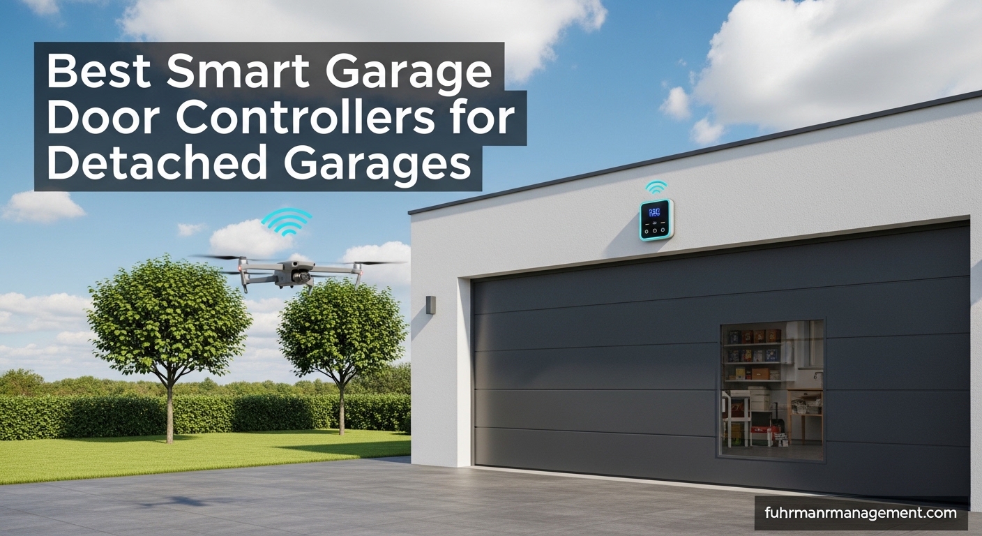 Best Smart Garage Door Controllers for Detached Garages