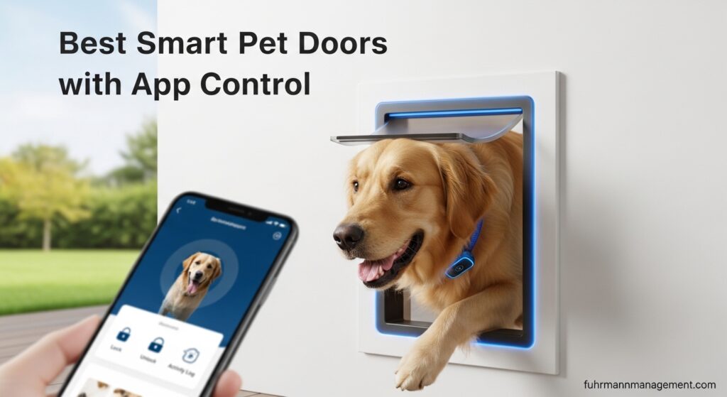 Best Smart Pet Doors with App Control