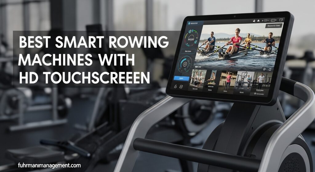 Best Smart Rowing Machines with HD Touchscreens