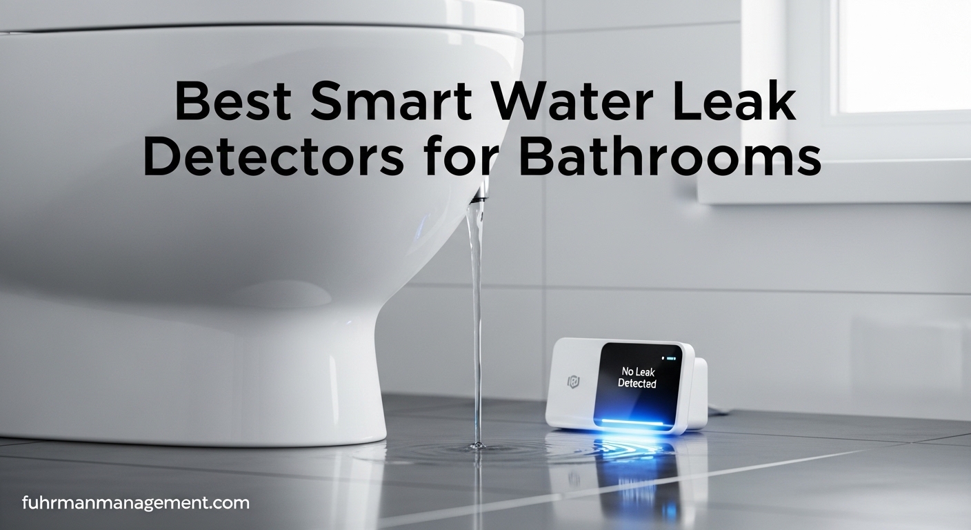 Best Smart Water Leak Detectors for Bathrooms