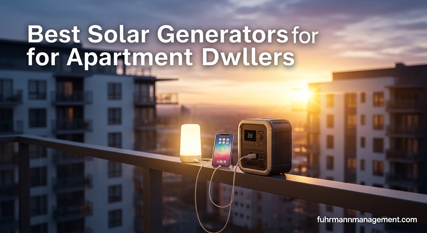 Best Solar Generators for Apartment Dwellers