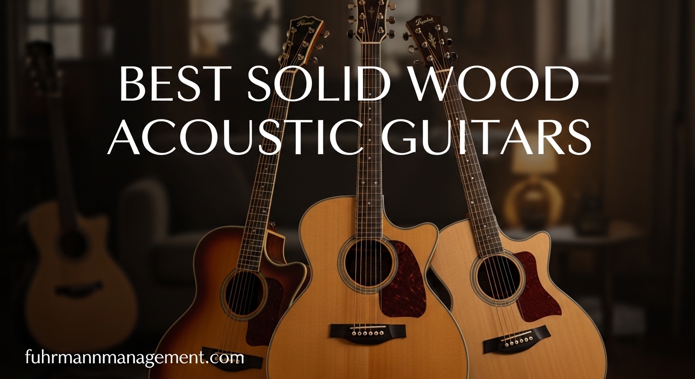 Best Solid Wood Acoustic Guitars
