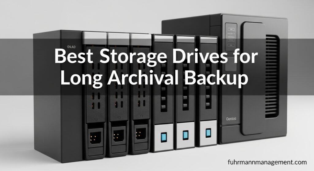 Best Storage Drives for Long Archival Backup