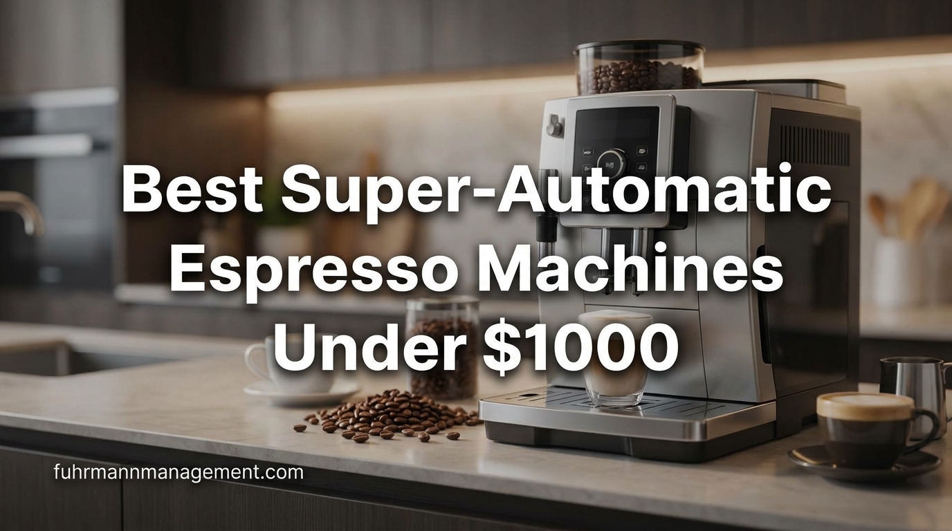 Best Super-Automatic Espresso Machines Under $1000