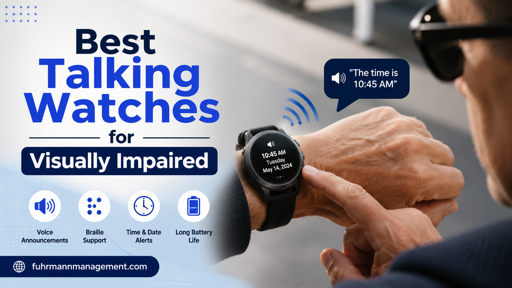 Best Talking Watches for Visually Impaired