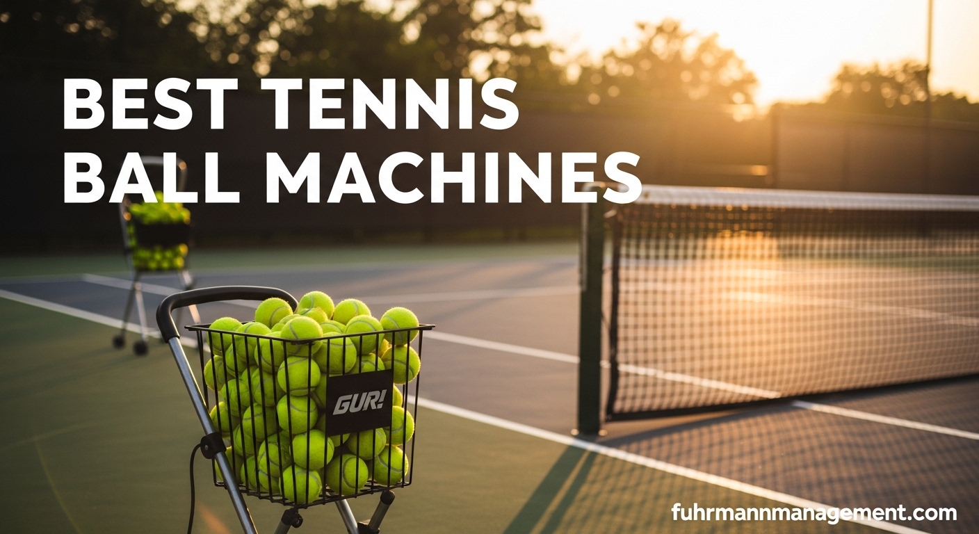 Best Tennis Ball Machines