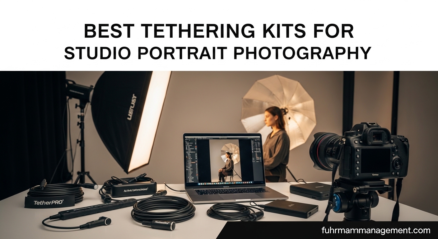 Best Tethering Kits for Studio Portrait Photography