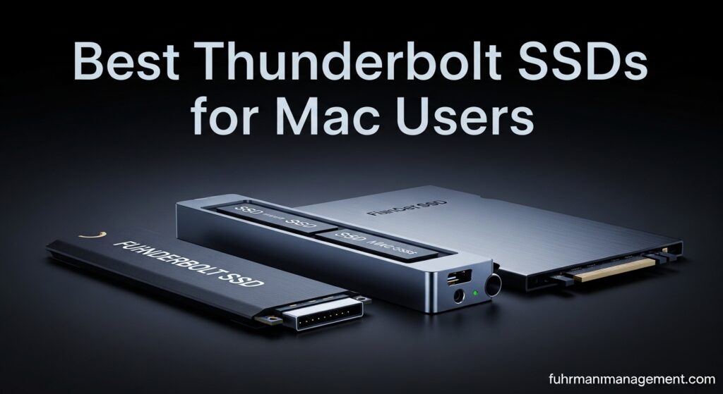 Best Thunderbolt SSDs for Mac Users