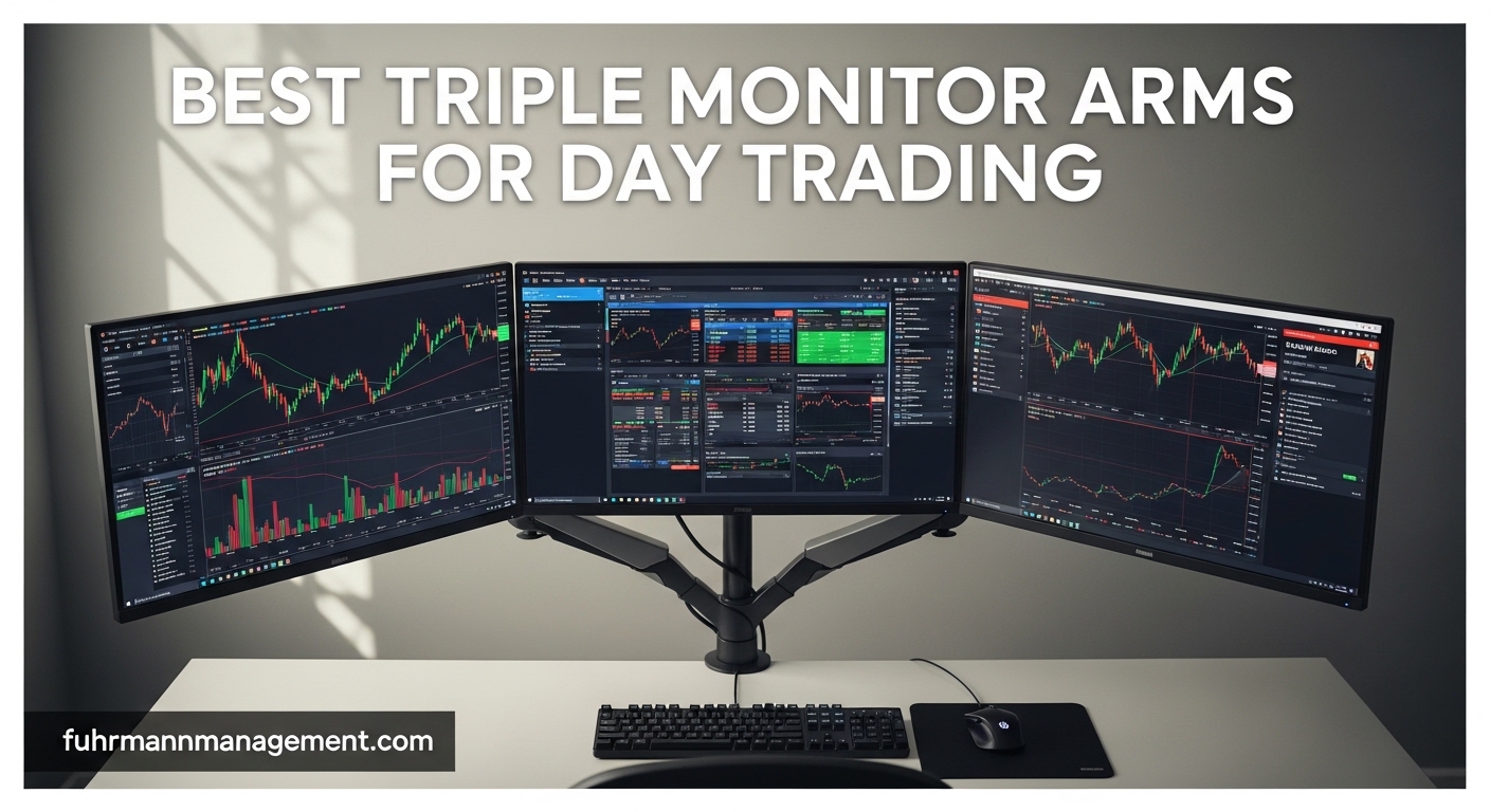 Best Triple Monitor Arms for Day Trading