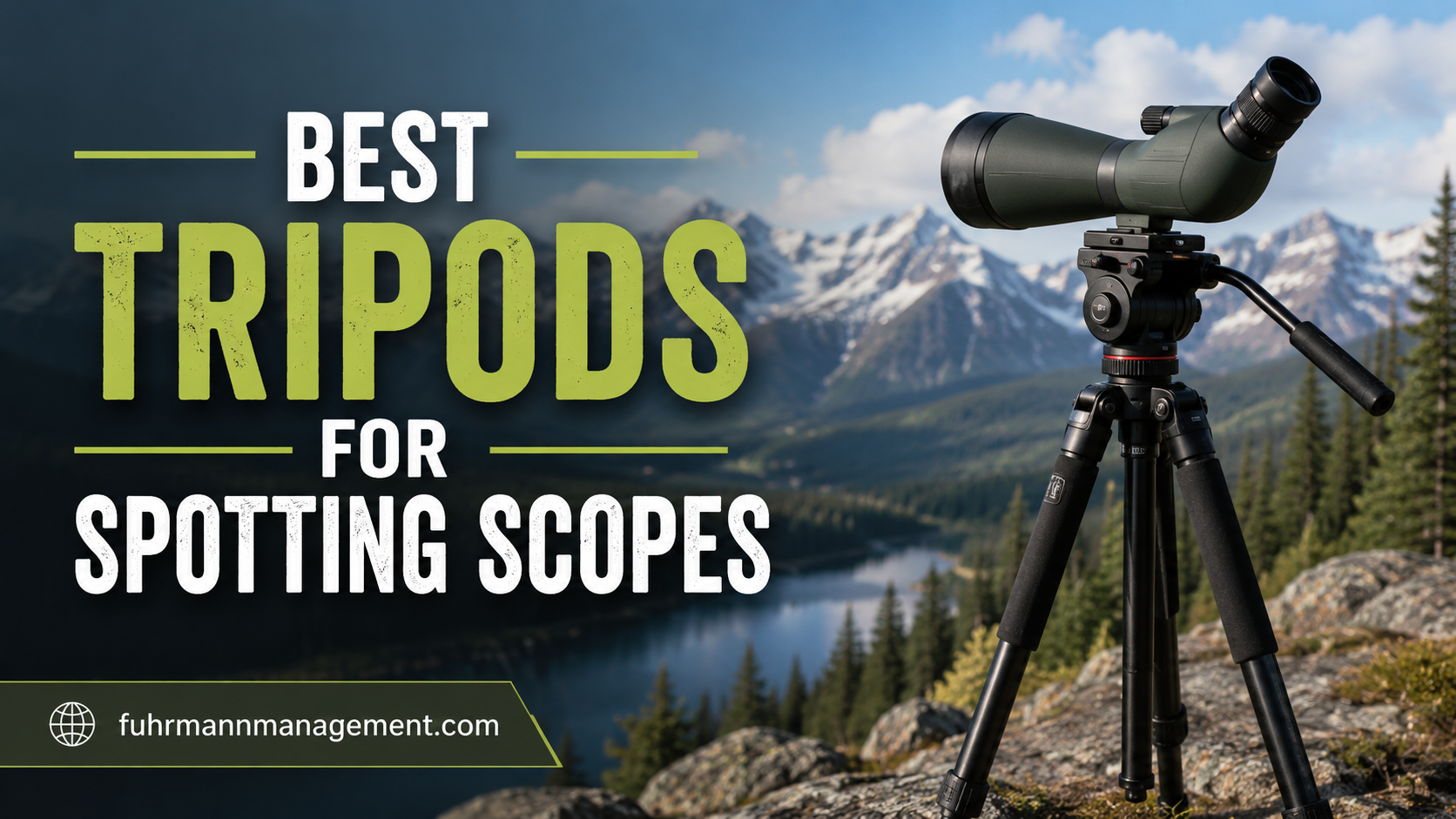 Best Tripods for Spotting Scopes