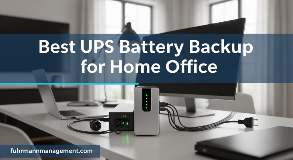 Best UPS Battery Backup for Home Office
