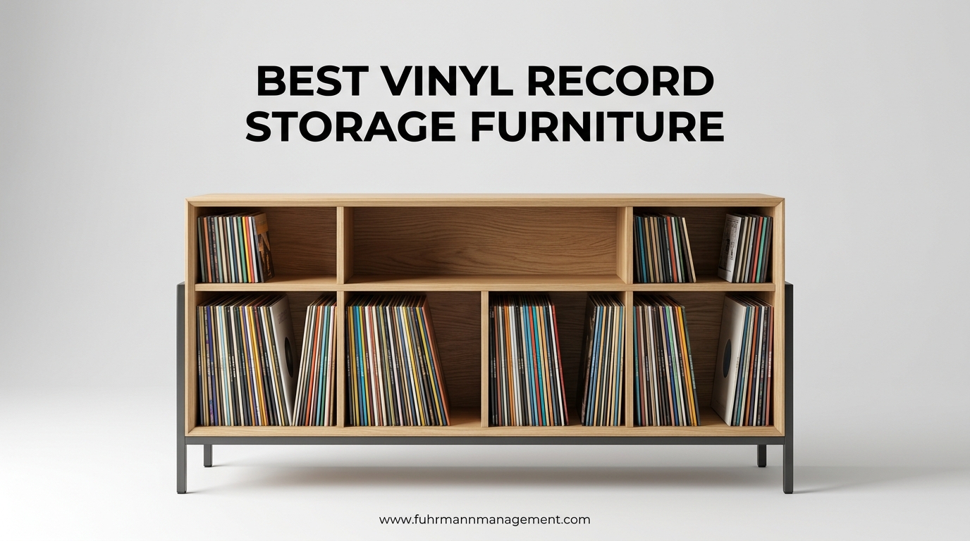 Best Vinyl Record Storage Furniture