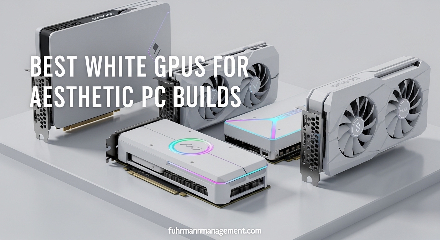 Best White GPUs for Aesthetic PC Builds