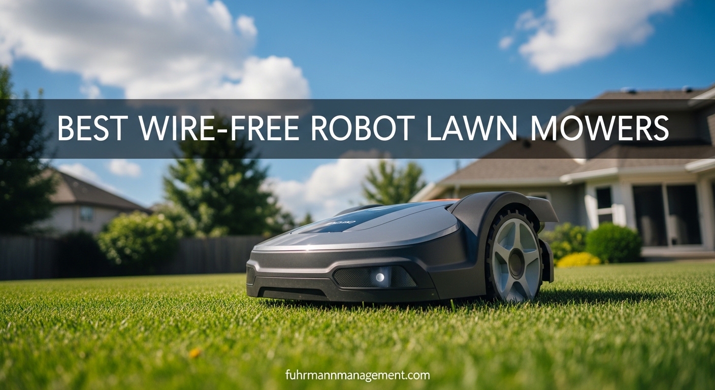 Best Wire-Free Robot Lawn Mowers