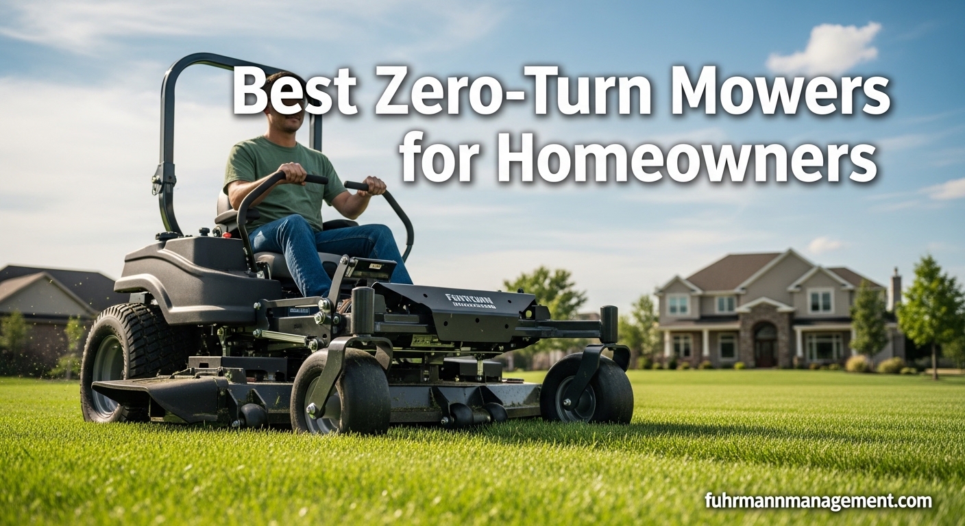 Best Zero-Turn Mowers for Homeowners