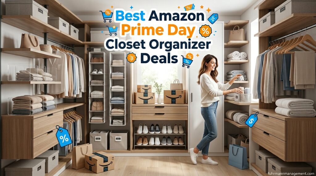 Amazon Prime Day Closet Organizer Deals