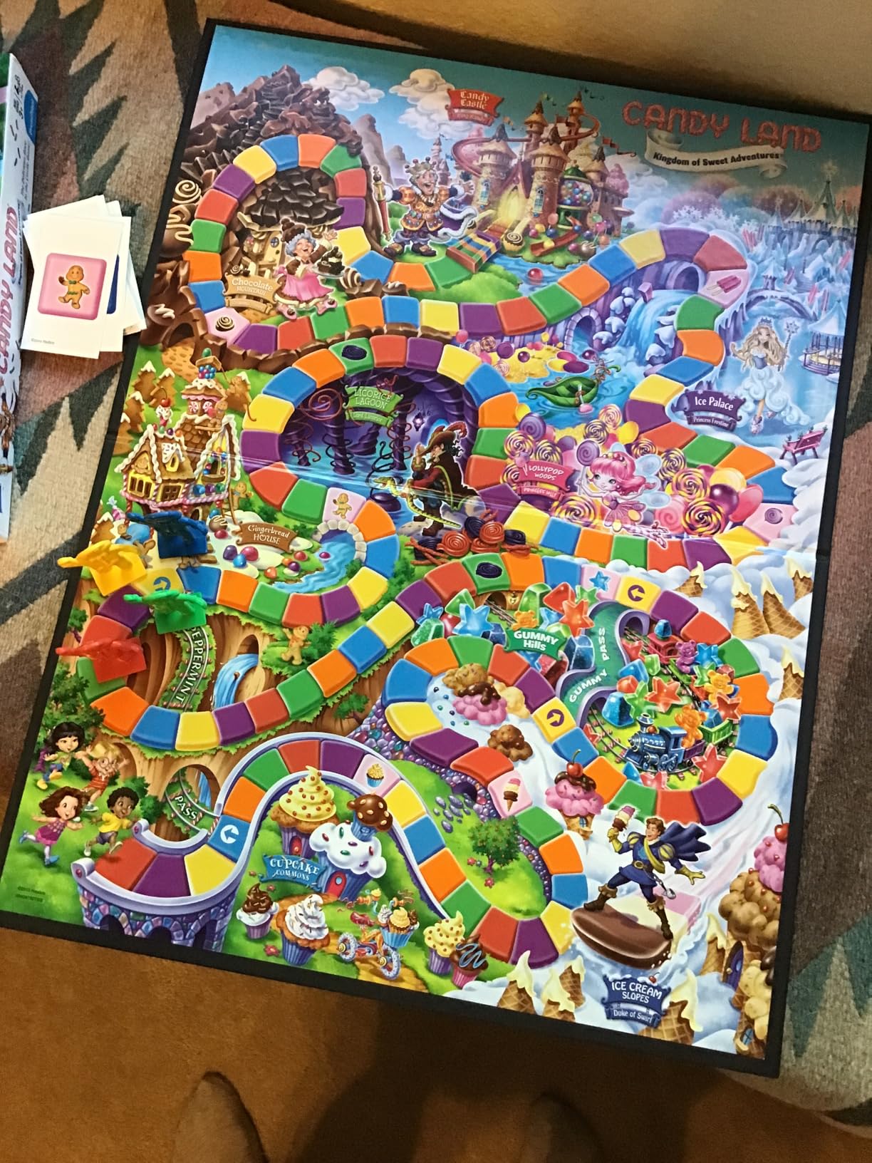 Hasbro Gaming Candy Land Kingdom of Sweet Adventures Board Game for Kids, Easter Gifts for Boys and Girls, Ages 3 & Up (Amazon Exclusive) customer photo 1