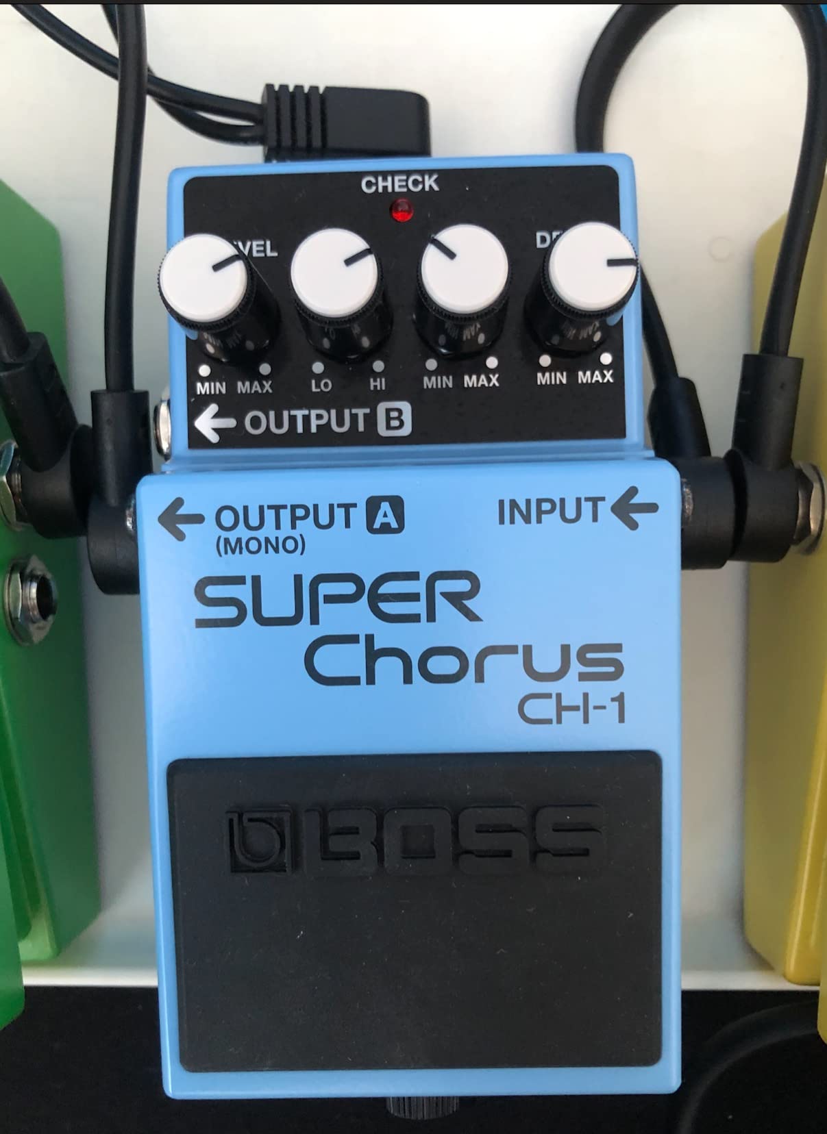 BOSS CH-1 SUPER Chorus | Classic Compact Chorus Effects Pedal customer photo 1