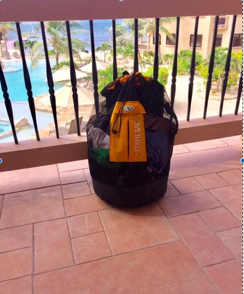 Stahlsac Bonaire Mesh Backpack: Big 142L size, ideal for dive gear, dry pockets customer photo 1