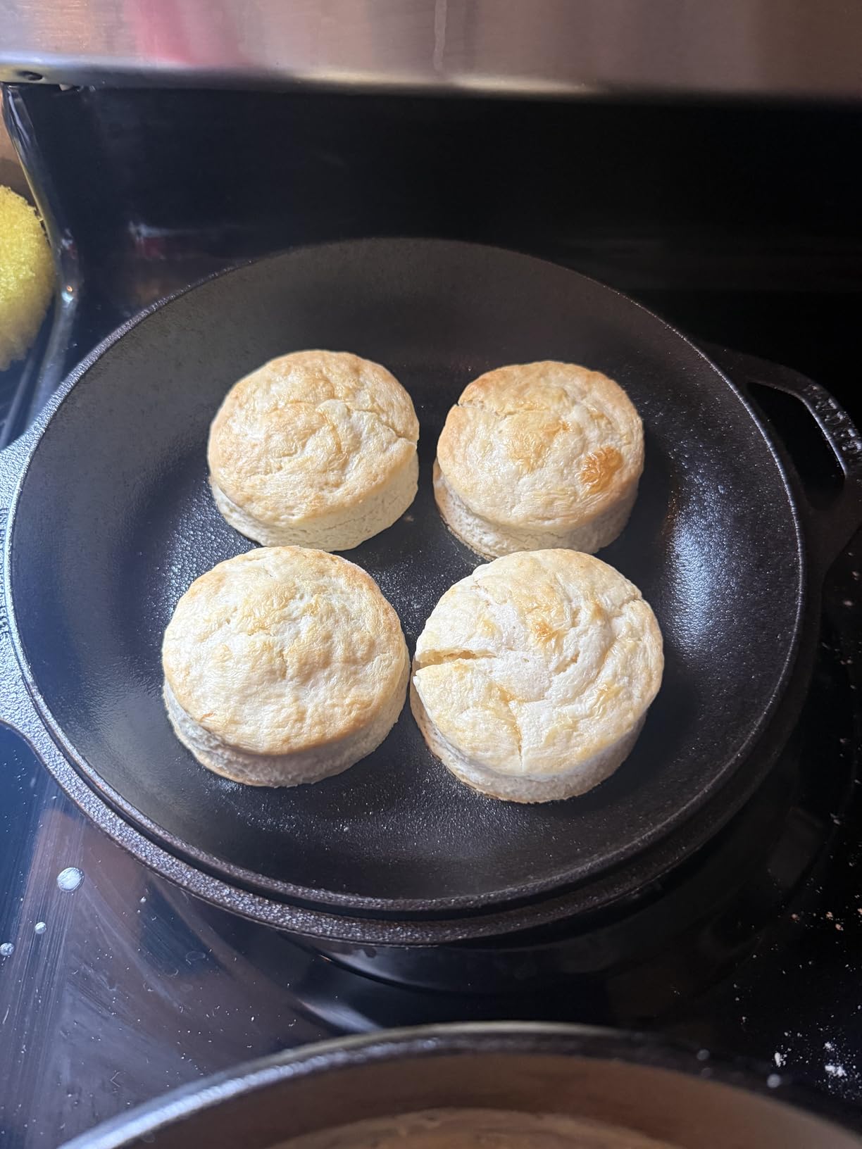Lodge Cast Iron Double Dutch Oven, 5 Quart, Pre-Seasoned 2-in-1 Pot & Skillet Combo customer photo 2