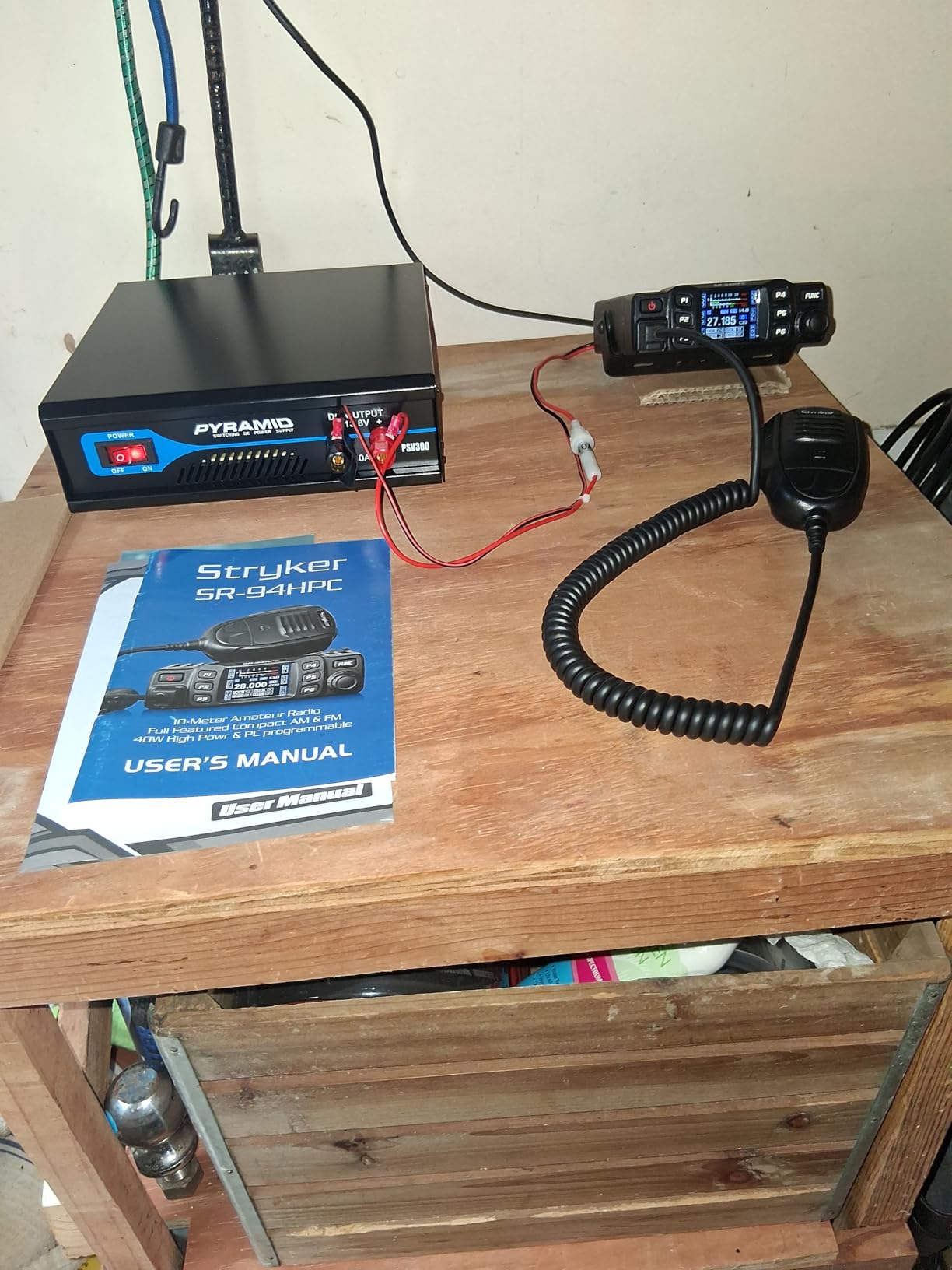 Pyle Universal Compact Bench Power Supply - 30 Amp Regulated Home Lab Benchtop AC-to-DC Converter w/ 13.8 Volt DC 115/230V AC Switchable, Screw Type Terminals, Cooling Fan - Pyle PSV300 customer photo 1