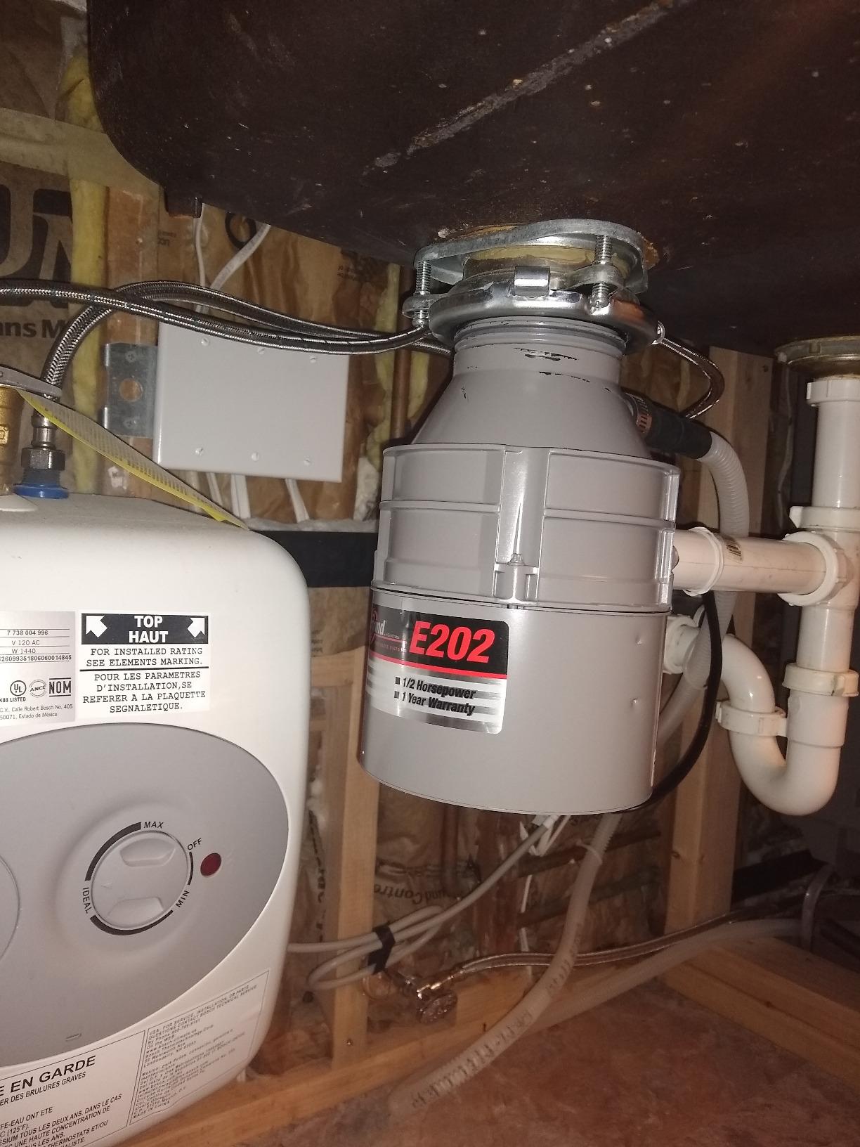 Evergrind E101 1/3 HP Garbage Disposal with Cord customer photo 1
