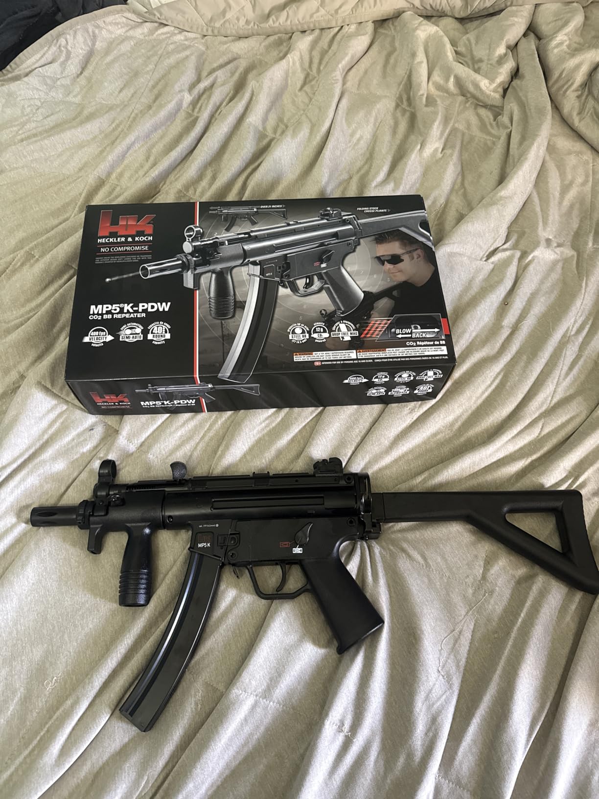 Umarex HK Heckler & Koch MP5 K-PDW Semi Automatic .177 Caliber BB Gun Air Rifle customer photo 2