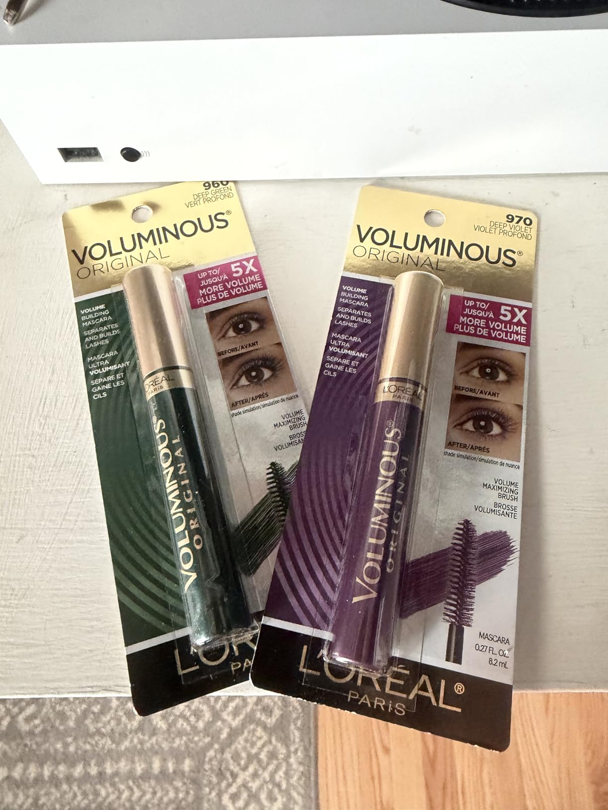 L'Oreal Paris Original Voluminous Mascara, Building Mascara Volume and Length Formula, Washable, Blackest Black, 0.26 Fl Oz., 1 Count customer photo 2