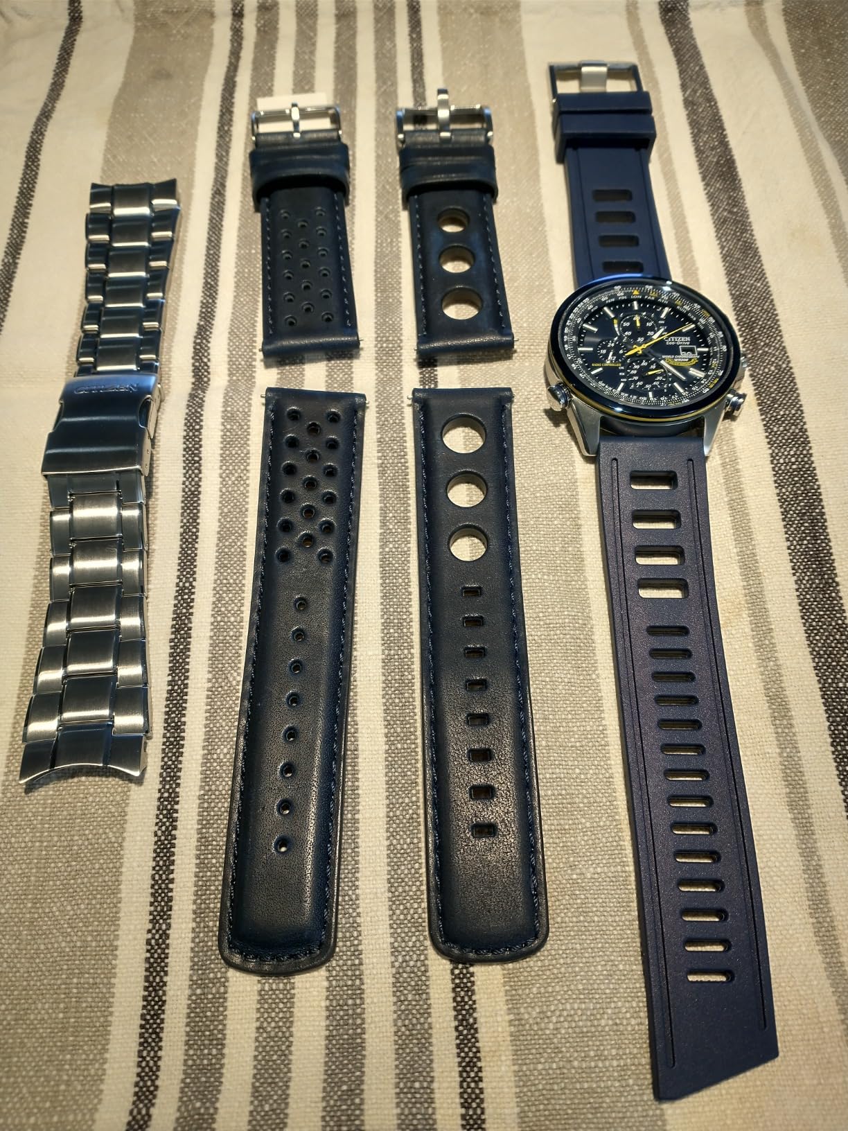 Citizen Men's Eco-Drive Sport Luxury World Chronograph Atomic Time Keeping Watch customer photo 2