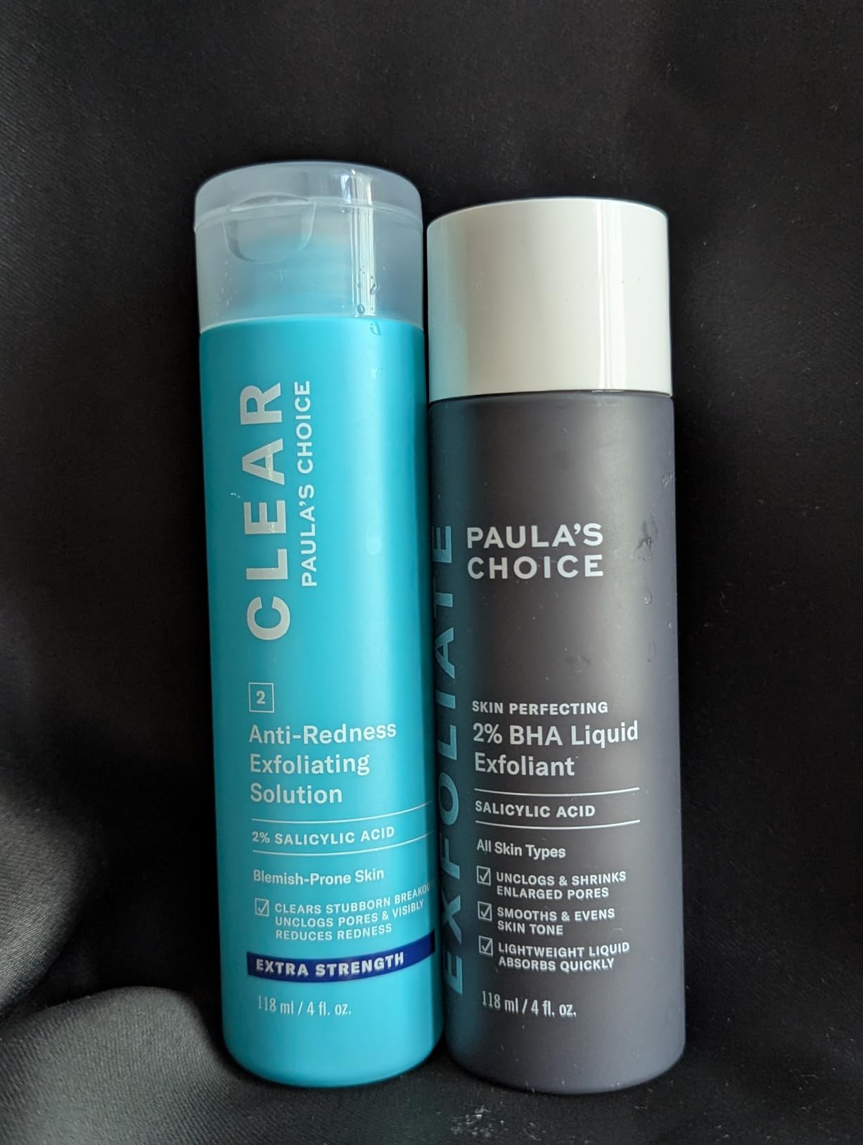 Paula's Choice CLEAR Anti-Redness Exfoliating Solution, 2% Salicylic Acid Liquid Exfoliant for Face, Face Exfoliant for Mild to Severe Acne & Breakouts, Blackheads and Clogged Pores, Fragrance-Free customer photo 1