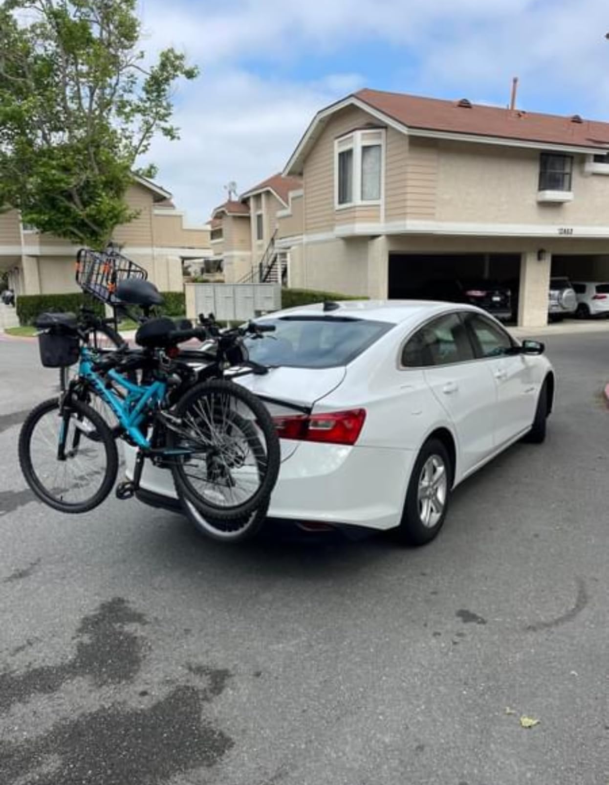 Saris Bones 3-Bike Trunk Rack Bicycle Carrier, Durable, Rust-Free, Anti-Sway Straps, Fits Most Vehicles, Made in USA, Arc-Based Design customer photo 2
